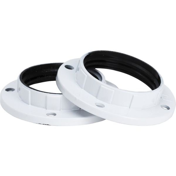 Gelia 4079790322 Skjermring E14, hvit, 2-pakning