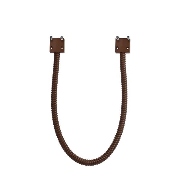 Alarmtech DL 14-40 B Karmoverføring 400 x 14 mm, med 4 skruer Brun