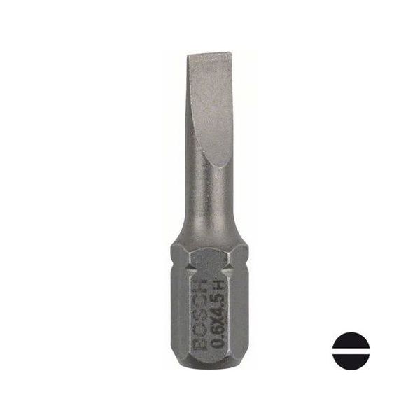 Bosch S Skrubits S0,6x4,5 3-pakn. 25mm
