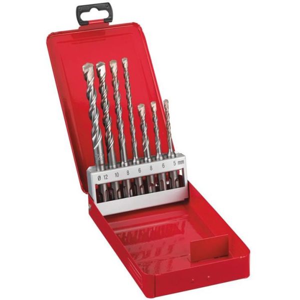 Milwaukee M2 4932352339 Hammerborsett SDS-Plus, 2-skjærs, 7 deler