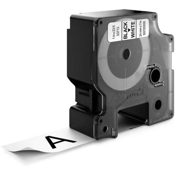 DYMO Standard D1 Teip 24mm Svart på hvitt