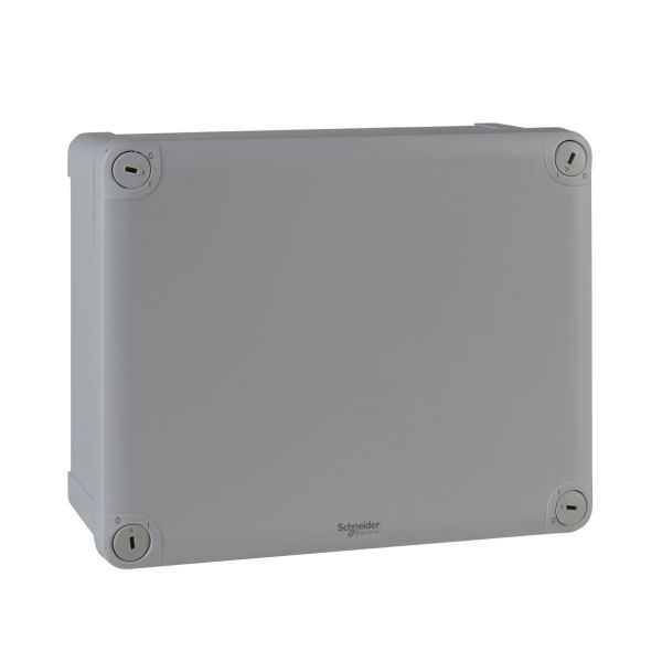 Schneider Electric ENN05053 Koblingsboks grå, glatt, utvendig 225 x 175 x 100 mm