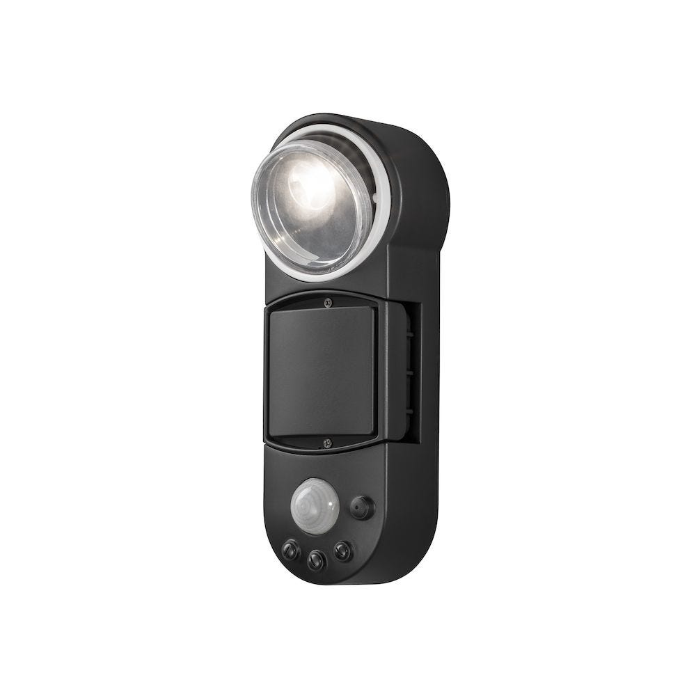 Konstsmide Vegglampe LED Prato 1W Sort