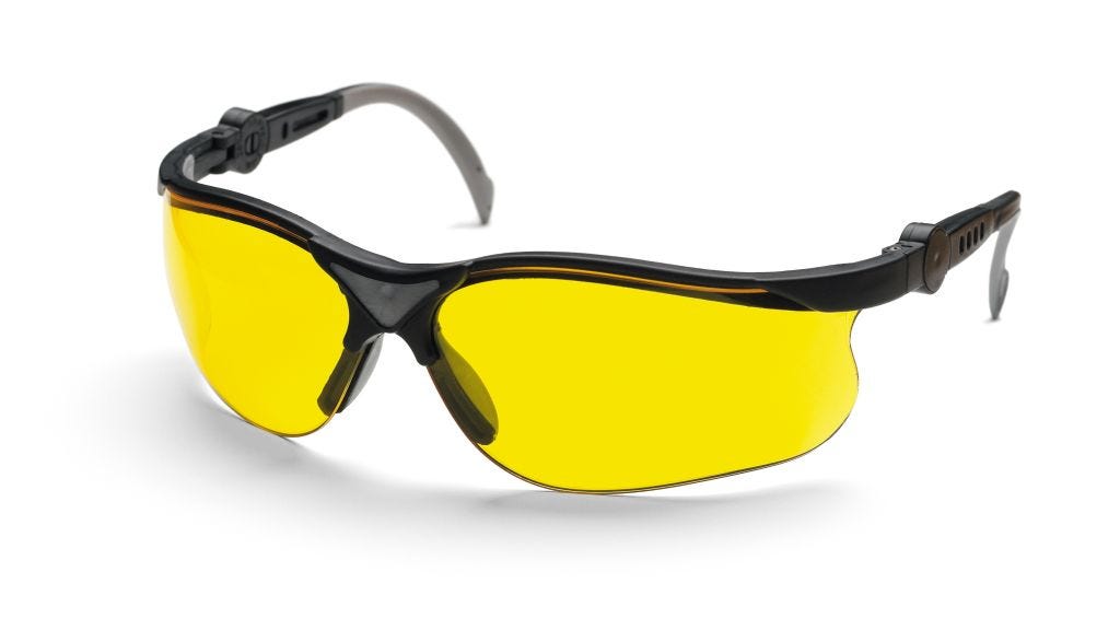 Husqvarna Vernebriller Yellow X