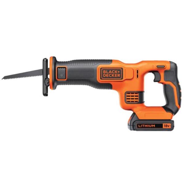 Black & Decker BDCR18-QW Tigersag med batteri og lader