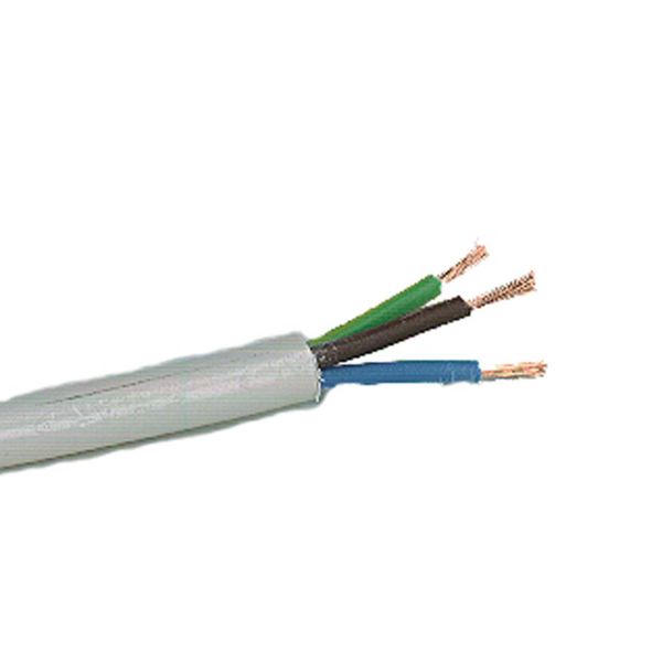 Nexans RKK Tilkoblingskabel uten grønngul jordleder 2 x 0,75 mm², hvit,