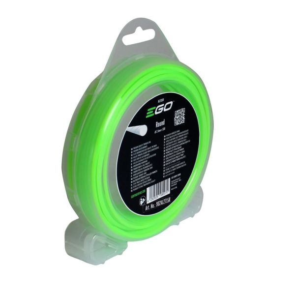 EGO AL2715R Trimmertråd Ø2,7 mm x 15 m, rund
