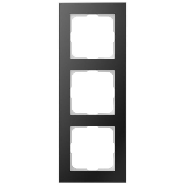 Elko EKO06194 Kombinasjonsramme svart/aluminium 3 rom