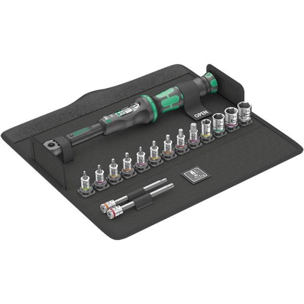 Wera Bicycle Set Torque 1 Verktøysett 16 deler med futteral