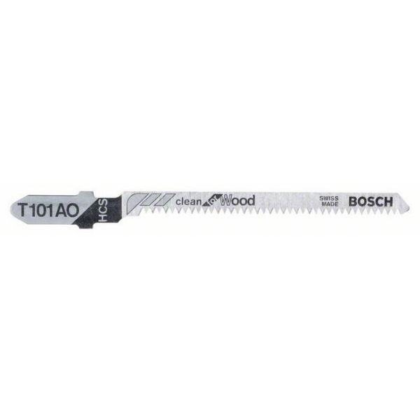 Bosch Clean for Wood T101AO Stikksagblad 5-pakning