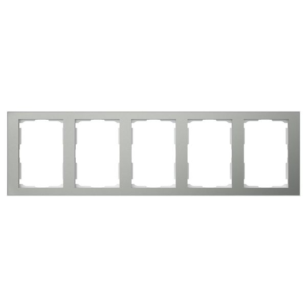 Elko EKO06189 Kombinasjonsramme blåmetall/aluminium, 1½-roms 5 x 1½ rom