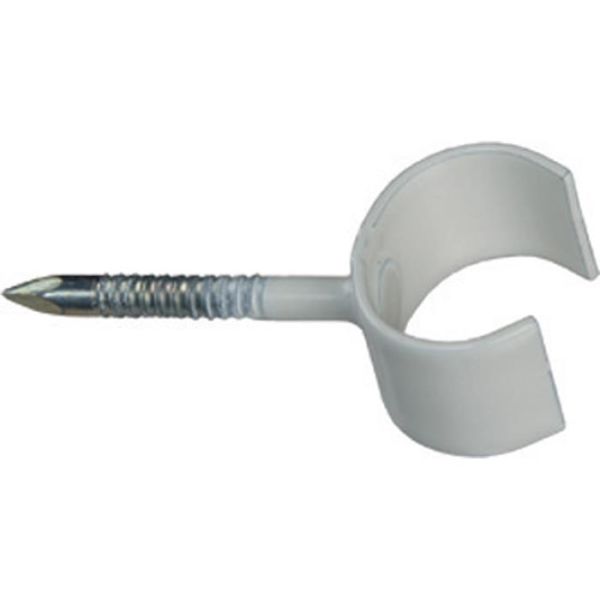 Schneider Electric TKK 10-14 V SKR25 Spikerklammer 10–14 mm, hvit, 100-pakning Spikerlengde 25 mm (skruespiker)