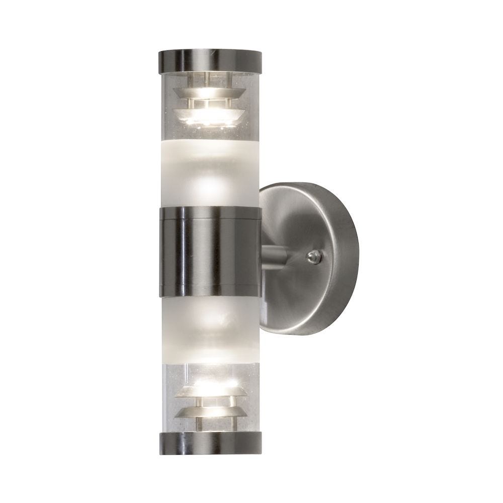 Konstsmide Vegglampe Bolzano Opp / Ned GU10 Rustfritt