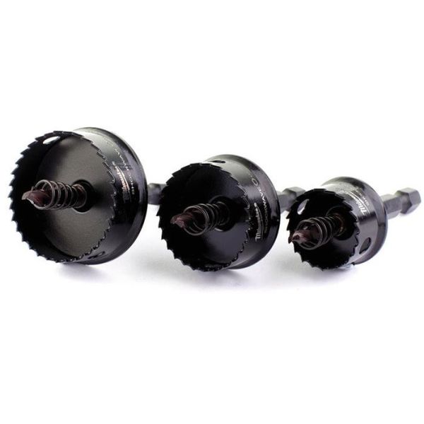 Milwaukee SHOCKWAVE Hullsagsett 3 deler Ø22, 29, 35 mm