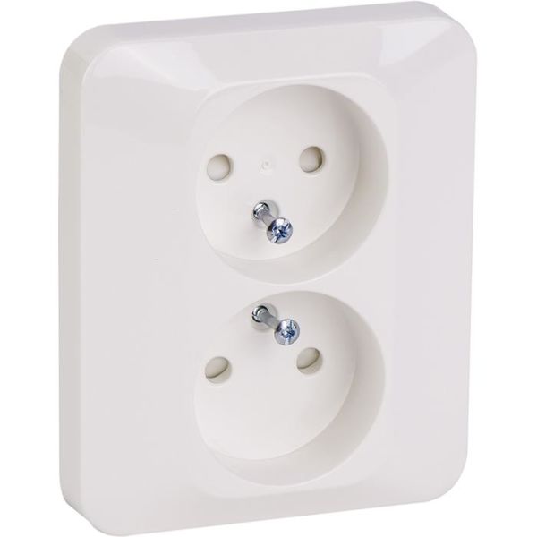 Schneider Electric Trend 183029100 Vekkuttak hvit Ujordet