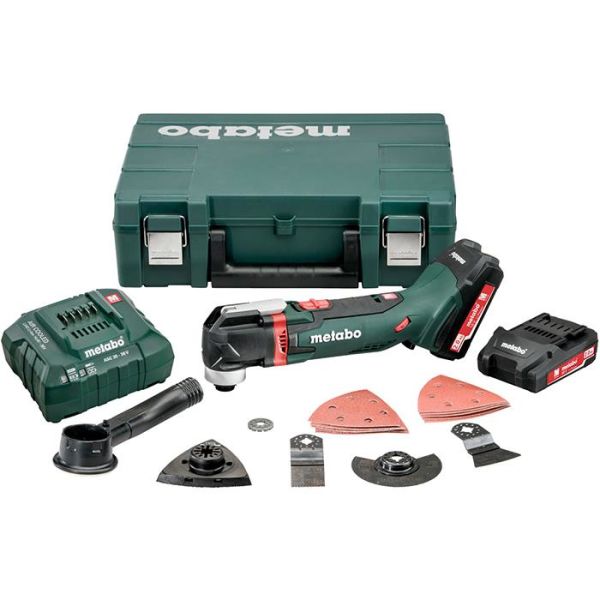 Metabo MT 18 LTX Compact Multiverktøy med 2,0Ah-batterier og lader