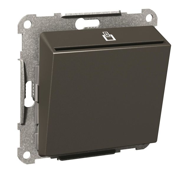 Schneider Electric Exxact Hotellkortbryter 2-polet Antrasitt