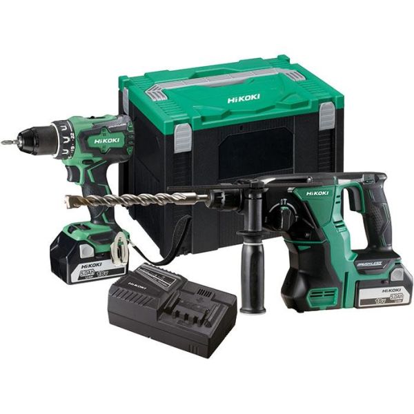 HiKOKI KC18DRBL(S) Verktøypakke