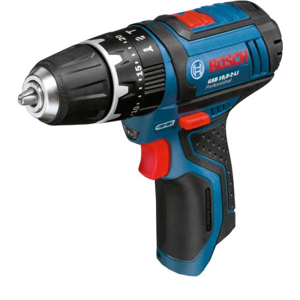 Bosch GSB 12V-15 Slagbor/skrutrekker uten batterier og lader