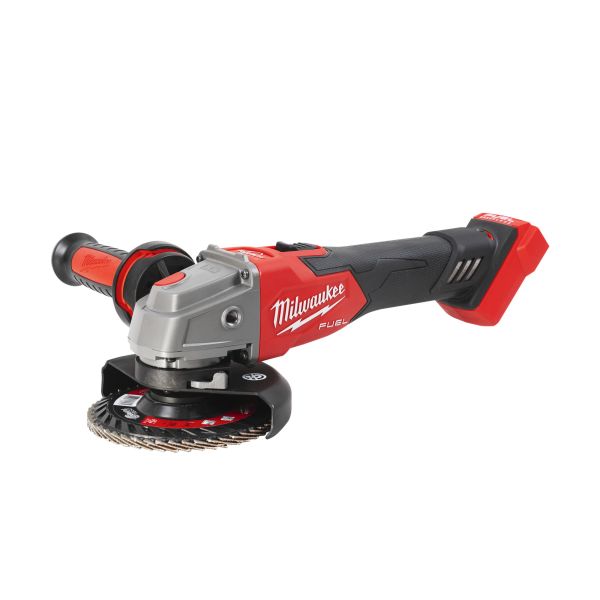 Milwaukee M18FSAGV125XB0X Vinkelsliper uten batteri og lader, i veske
