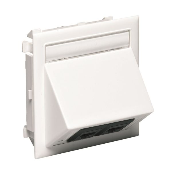 Schneider Electric Lex Com Cat6 UTP Tilkoblingssett 84 x 84 mm 1 kobling
