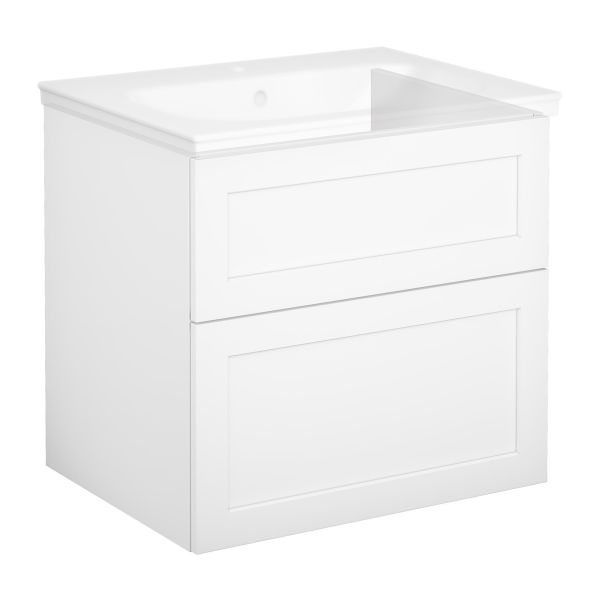 Gustavsberg Artic Kommode 60 cm, uten vaskeservant Hvit, rammeluke