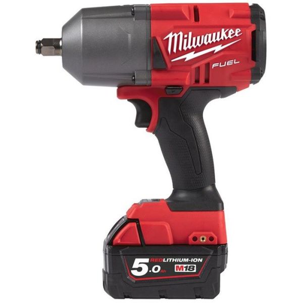 Milwaukee M18 FHIWF12-502X Muttertrekker med 5,0Ah-batterier og lader