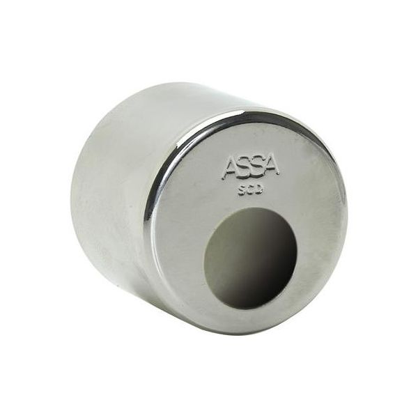 ASSA 802357100002 Sylinderhylse rund Forniklet