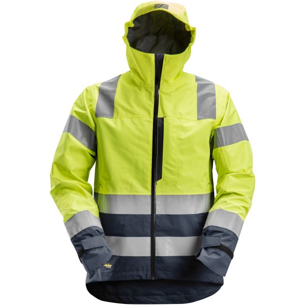 Snickers 1330 AllroundWork Skalljakke varsel, gul S