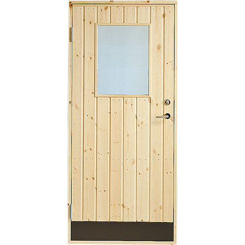 Dør 10° panel, glass Jabo Boddør Venstre