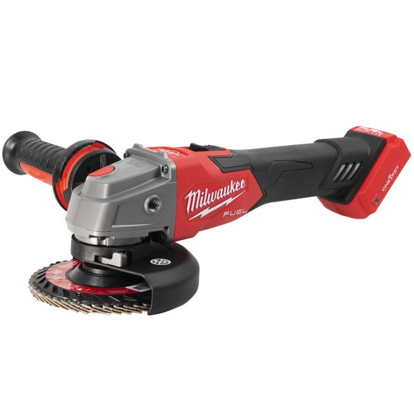 Milwaukee M18ONEFSAG125XB0X Vinkelsliper uten batteri og lader