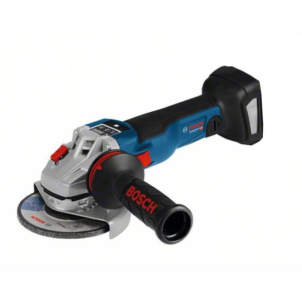 Bosch GWS 18V-10 SC Vinkelsliper med L-BOXX + tilbehør, uten batteripakke