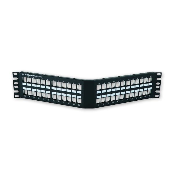 Eurolan 27A-00-48BL Panel for 48 bokser