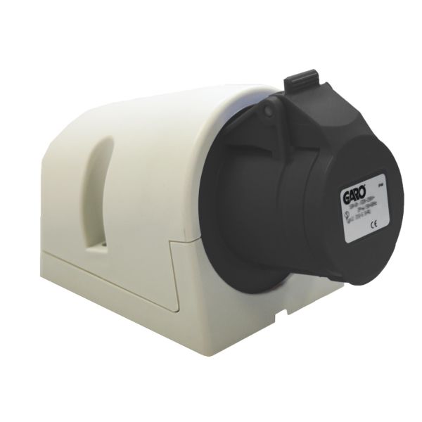 Garo UI 432-7 Q + RU Vekkuttak IP44, 5-polet, 32 A, Quick Svart, 7 h