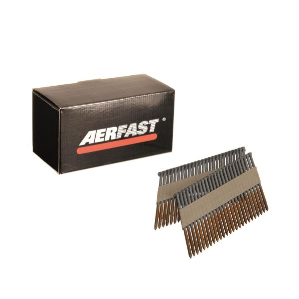 Aerfast AN60007 Spiker glatt VFZ, tettb. 28 °, 600-pakning 2,8 x 65 mm