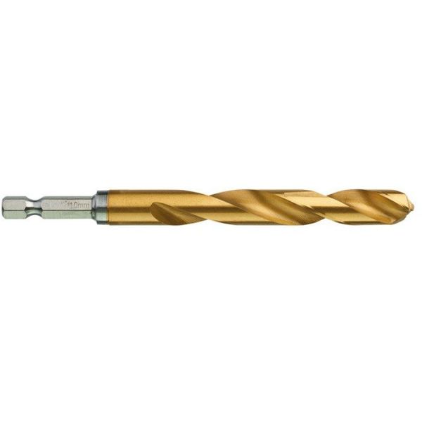 Milwaukee SHOCKWAVE Red Hex HSS-G TIN Metallbor 1-pakning 11 mm