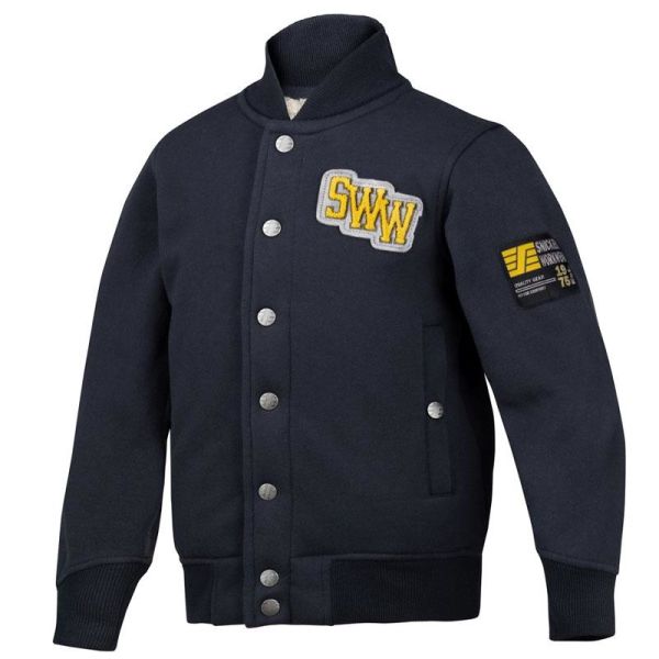 Snickers 7500JR Jakke junior, marineblå 98/104