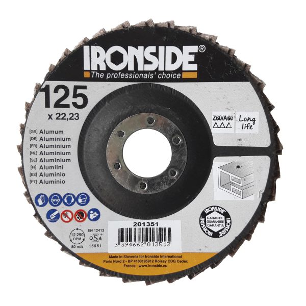 Ironside 201351 Lamellrondell aluminium Z60