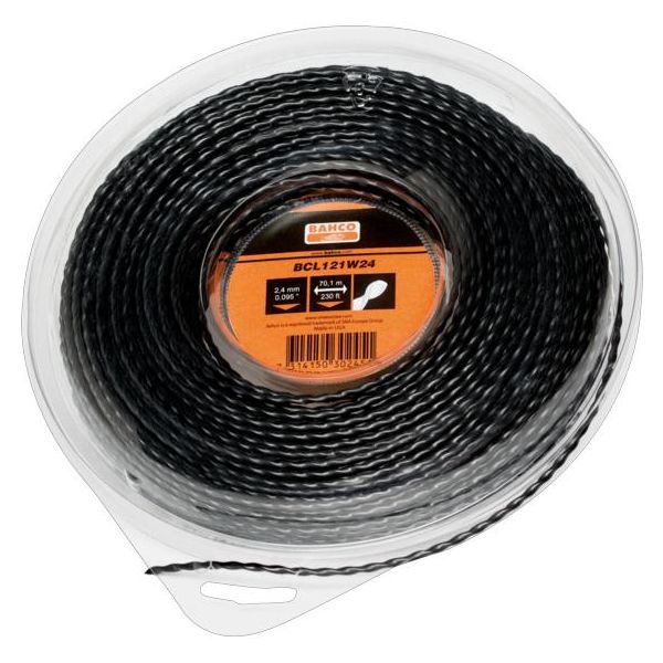 Bahco BCL121W24 Polyamidtråd til BCL121WH1 og BCL121WH2 2,4 x 7000 mm