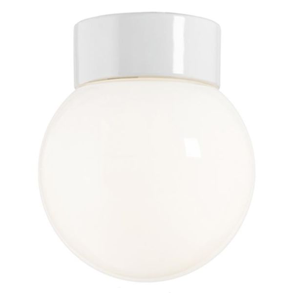 Ifö Electric 6012-840-10 Takarmatur blank, hvit, rett, IP20, LED