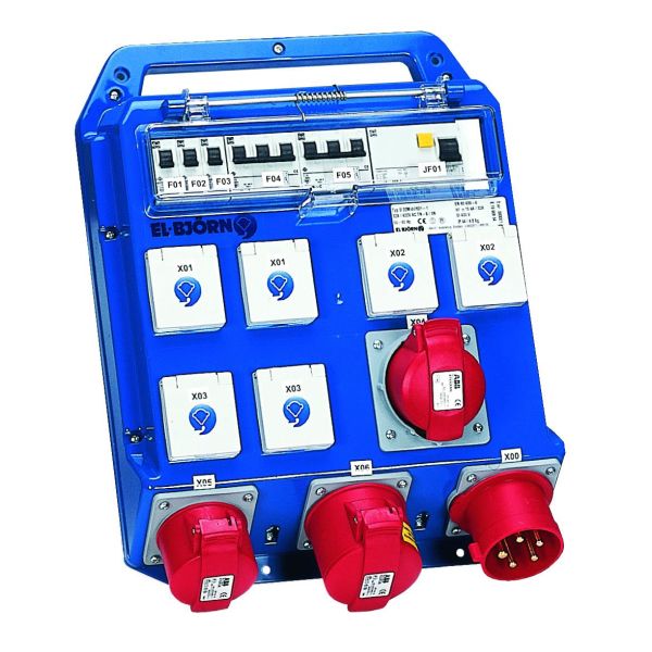El-Björn U 32Midi//431-1 EN SEFI Uttakssentral 32 A, IP44
