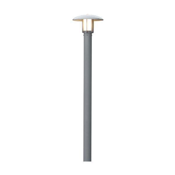 Konstsmide Heimdal Stolpelykt 20 cm, aluminium