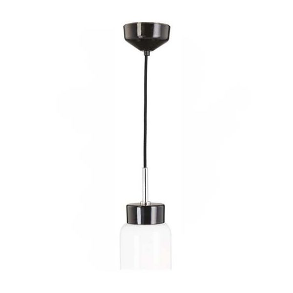 Ifö Electric Tova Pendelarmatur opal, svart/svart