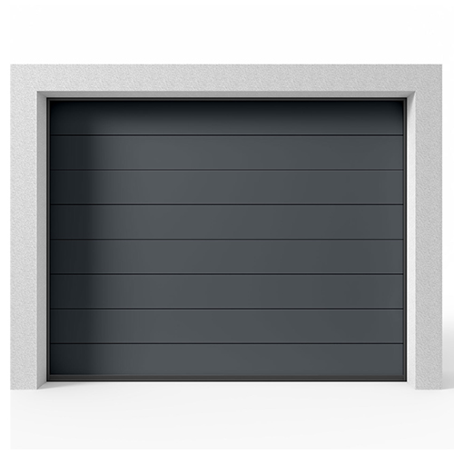Garasjeport Leddport Moderne Panel Antrasitt, 2400x2125
