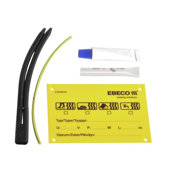 Ebeco 8960419 Tilkoblings-/avslutningssett for F10, silikon