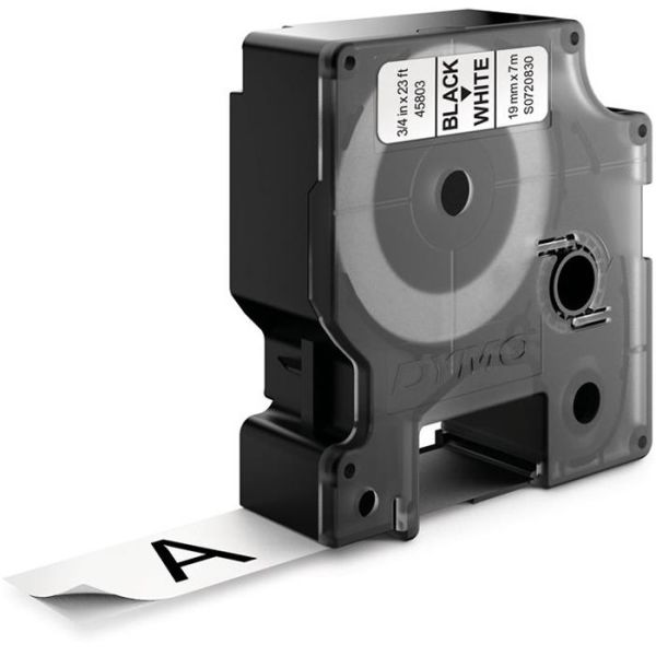DYMO Standard D1 Teip 19mm Svart på hvitt