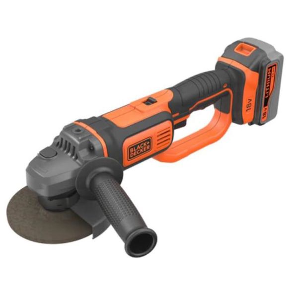 Black & Decker BCG720M1-QW Vinkelsliper med batteri og lader