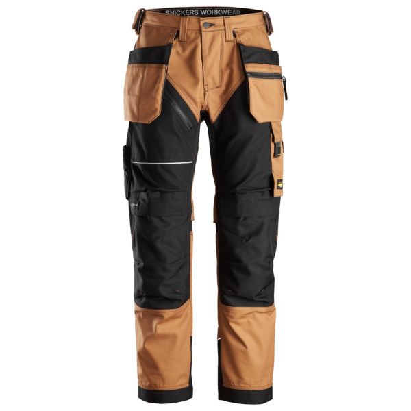 Snickers 6214 RuffWork Arbeidsbukse brun 44