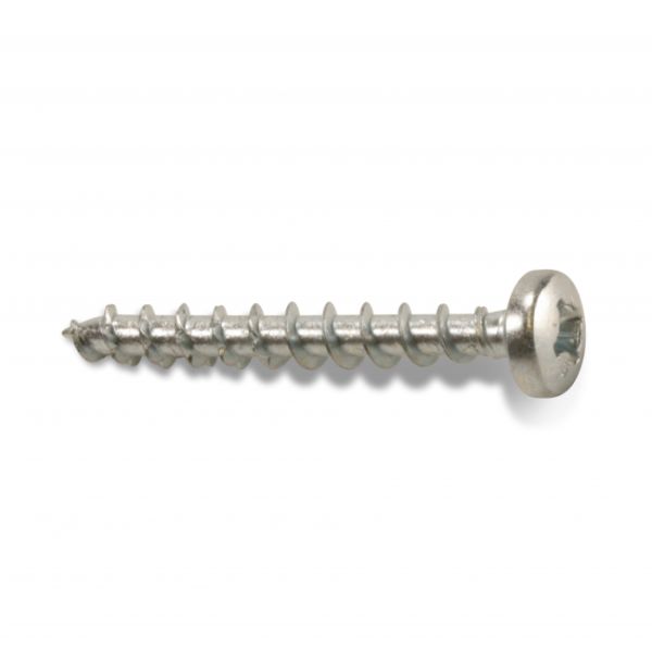 Heco 9601101 Treskrue TRX, galvanisert 3,5 x 15 mm, 20-pakning