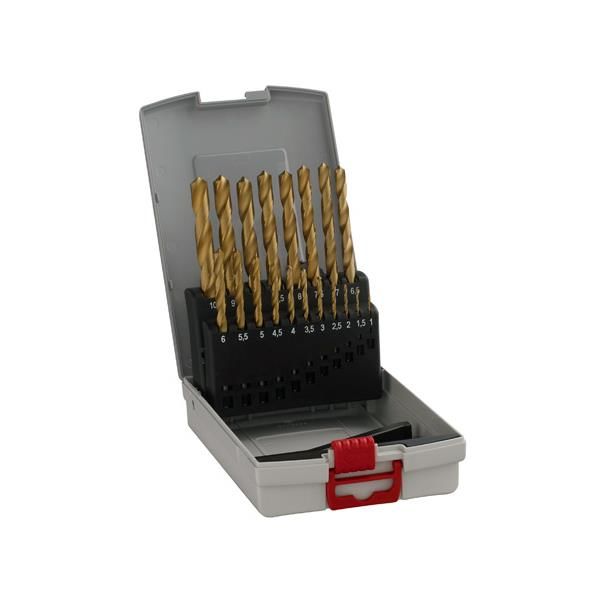 Bosch HSS-TiN Metallborsett 19 deler